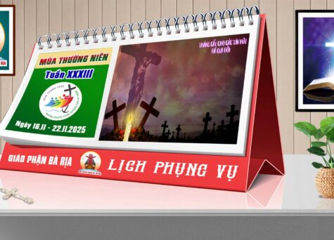 Lịch Phụng vụ từ ngày 16.11 đến 23.11.2025