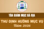 TÒA GIÁM MỤC BÀ RỊA: THƯ ĐỊNH HƯỚNG MỤC VỤ - NĂM 2026