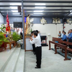 Gx. Thủ Lựu: Mừng lễ các Thánh Tử Đạo Việt Nam- Bổn mạng của Hội Liên Minh Thánh Tâm