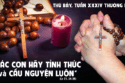 29.11.2025 – Thứ Bảy Tuần XXXIV Thường Niên