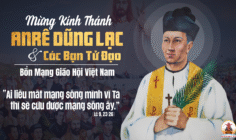 24.11.2025 – Thứ Hai Tuần XXXIV Thường Niên: Thánh Anrê Dũng Lạc & Các Bạn Tử Đạo