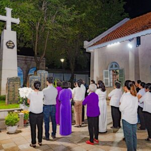 Giáo xứ Trung Đồng: Hành hương Năm Thánh tại Nhà thờ Mồ các Vị Tử đạo Bà Rịa