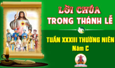 Lời Chúa trong thánh lễ Tuần XXXIII Thường niên – Năm C