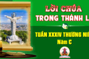 Lời Chúa trong thánh lễ Tuần XXXIV Thường niên – Năm C