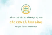 Ủy ban Thánh nhạc - Bài ca chủ đề cho năm Mục vụ 2026