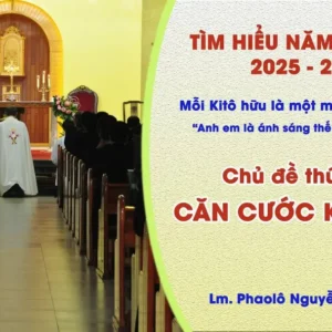 Tìm hiểu năm mục vụ 2025-2026: Mỗi Kitô hữu là một môn đệ thừa sai - Căn cước Kitô hữu