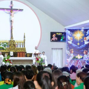 Gx. Tân Bình: Đức cha Giáo phận dâng thánh lễ Đêm mừng Chúa Giáng Sinh 2025