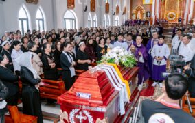 Giáo xứ Tân Bùi, Giáo phận Long Xuyên: Thánh lễ an táng Bà Cố Maria Nguyễn Thị Lên - 17.12.2025