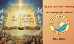 Ủy ban Loan báo Tin mừng gợi ý suy niệm chầu Thánh Thể tháng 01/2026 - Lời Chúa: Khởi điểm cho việc loan báo Tin mừng