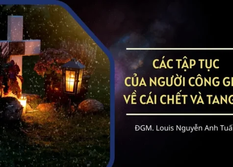 Các tập tục của người Công giáo về cái chết và tang lễ