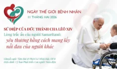Sứ điệp ngày Thế giới Bệnh nhân năm 2026 - Lòng trắc ẩn của người Samaritanô: yêu thương bằng cách mang lấy nỗi đau của người khác