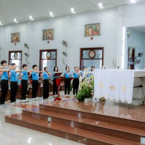 Gx. Vinh Châu: Thánh lễ phong nhậm giáo lý viên cấp 1