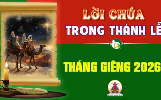 Lời Chúa trong thánh lễ hàng ngày: Tháng 01 năm 2026 – Năm A