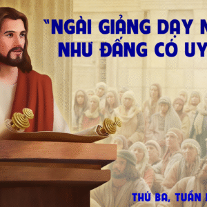 13.01.2026 – Thứ Ba Tuần I Thường Niên