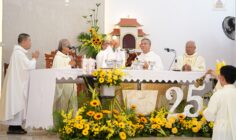 Gx. Văn Côi: Thánh lễ tạ ơn ngân khánh linh mục