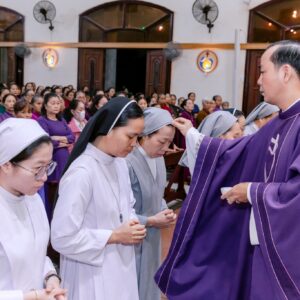 Gx. Châu Pha: Cử hành Thánh lễ Tro 2026