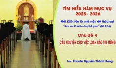 Tìm hiểu năm mục vụ 2025-2026: Mỗi Kitô hữu là một môn đệ thừa sai - Cầu nguyện cho việc loan báo Tin mừng