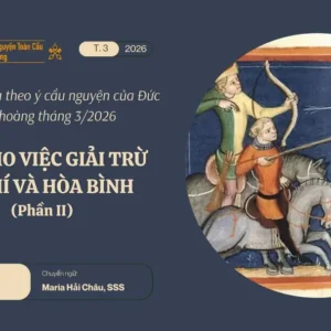 Cầu cho việc giải trừ vũ khí và hòa bình - Suy niệm dựa theo ý cầu nguyện của Đức Giáo hoàng tháng 3/2026 phần II