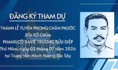 Đăng ký tham dự Thánh lễ tuyên phong Chân phước Tôi tớ Chúa Phanxicô Xaviê Trương Bửu Diệp