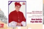 Đức Thánh Cha gửi điện văn chia buồn về sự qua đời của ĐHY Gioan Baotixita Phạm Minh Mẫn