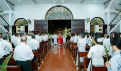 Gx. Tân Phước: Cử hành phụng vụ Lễ Lá- Khai mạc Tuần Thánh 2026