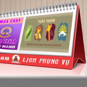 Lịch Phụng vụ từ ngày 29.3 đến 05.4.2026