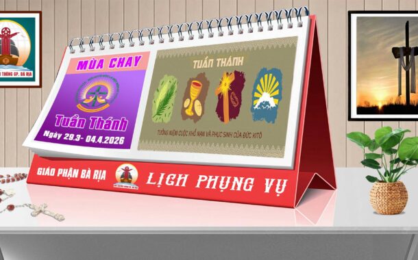 Lịch Phụng vụ từ ngày 29.3 đến 05.4.2026