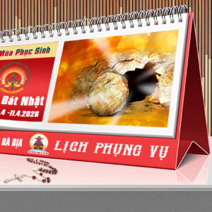 Lịch Phụng vụ từ ngày 05.4 đến 12.4.2026