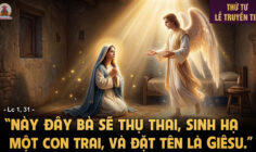 25.03.2026 – Thứ Tư Tuần V Mùa Chay: Lễ Truyền Tin