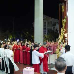 Gx. Nam Bình: Cử hành Chúa nhật Lễ Lá