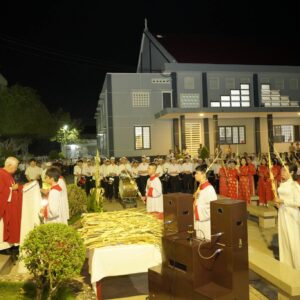 Gx. Chu Hải: Cử hành phụng vụ Chúa nhật Lễ Lá 2026