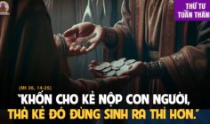 01.04.2026 – Thứ Tư Tuần Thánh