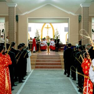 Gx. Phước Bình: Cử hành phụng vụ Lễ Lá 2026