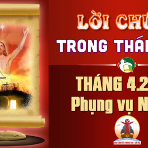 Lời Chúa trong thánh lễ hàng ngày Tháng 4 năm 2026 – Năm A