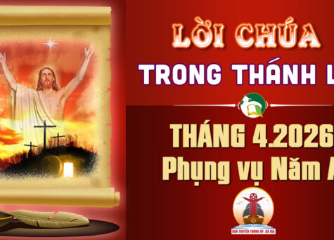 Lời Chúa trong thánh lễ hàng ngày Tháng 4 năm 2026 – Năm A
