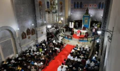 [Tông du Algeria] Đức Thánh Cha gặp gỡ cộng đoàn Algeria tại Vương cung Thánh Đường Đức Bà Châu Phi