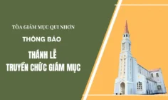Tòa Giám mục Qui Nhơn: Thông báo về Thánh lễ Truyền chức Giám mục cho Cha Gioan Baotixita Nguyễn Quốc Hưng