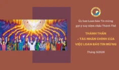 Thánh Thần - Tác nhân chính của việc loan báo Tin mừng - Ủy ban Loan báo Tin mừng gợi ý suy niệm chầu Thánh Thể tháng 5/2026