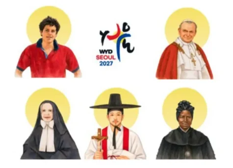 Ngày Quốc tế Giới trẻ Seoul 2027 công bố năm vị Thánh bảo trợ