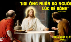 CÁC BÀI SUY NIỆM LỜI CHÚA CHÚA NHẬT III PHỤC SINH- A