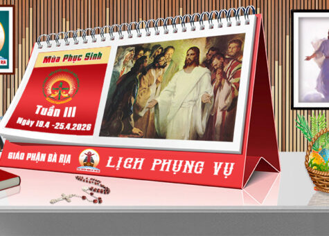 Lịch Phụng vụ từ ngày 19.4 đến 26.4.2026