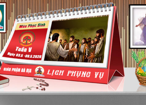 Lịch Phụng vụ từ ngày 03.5 đến 10.5.2026