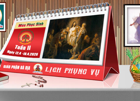 Lịch Phụng vụ từ ngày 12.4 đến 19.4.2026