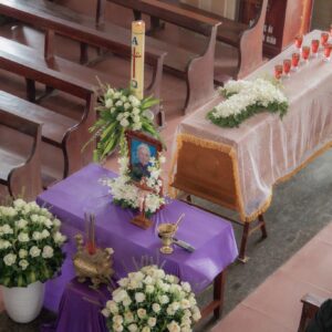 Gx. Hướng Phương: Thánh lễ an táng Bà cố Anna Trần Thị Mảnh