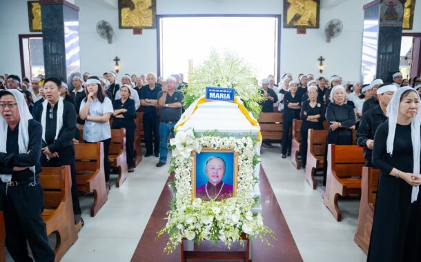 Gx. Phước Thành: Thánh lễ an táng Bà cố Maria Lê Thị Lý