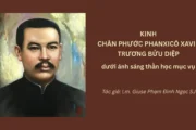 Kinh Chân phước Phanxicô Xaviê Trương Bửu Diệp dưới ánh sáng thần học mục vụ