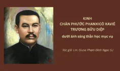 Kinh Chân phước Phanxicô Xaviê Trương Bửu Diệp dưới ánh sáng thần học mục vụ