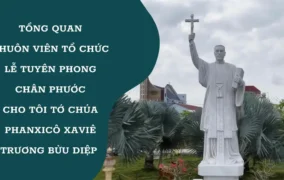 Tổng quan khuôn viên tổ chức lễ tuyên phong Chân phước cho Tôi tớ Chúa Phanxicô Xaviê Trương Bửu Diệp