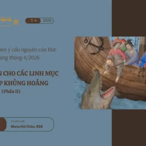 Cầu nguyện cho các linh mục đang gặp khủng hoảng - Suy niệm dựa theo ý cầu nguyện của Đức Giáo hoàng tháng 4/2026 phần II