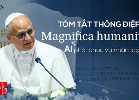 Tóm tắt thông điệp “Magnifica humanitas” của Đức Thánh cha Lêô XIV: AI phải phục vụ nhân loại